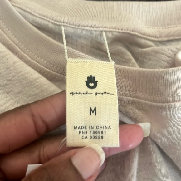 🙏🏾Spiritual Gangster NWT “Super Natural” tank - Light Pink/Burgundy - Medium - Picture 6 of 7